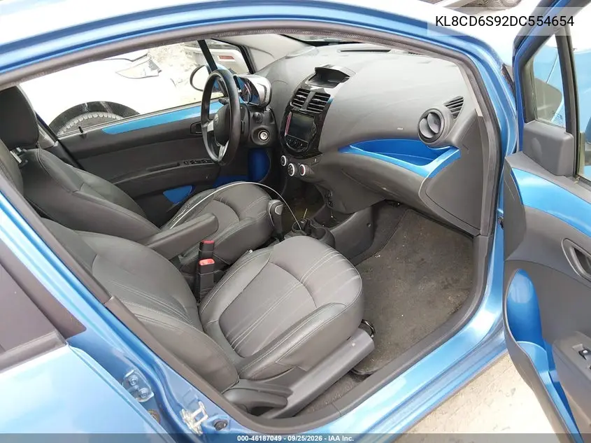 2013 CHEVROLET SPARK VIN KL8CD6S92DC554654 — фото 5
