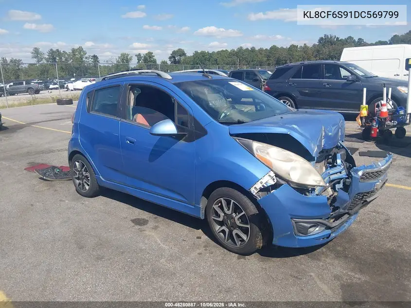 CHEVROLET SPARK 2013, VIN KL8CF6S91DC569799