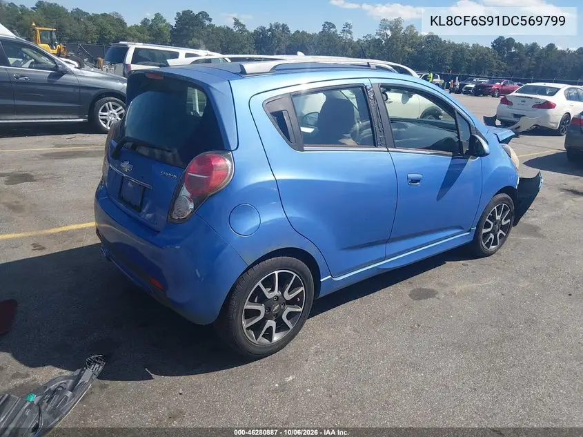 2013 CHEVROLET SPARK VIN KL8CF6S91DC569799 — фото 4