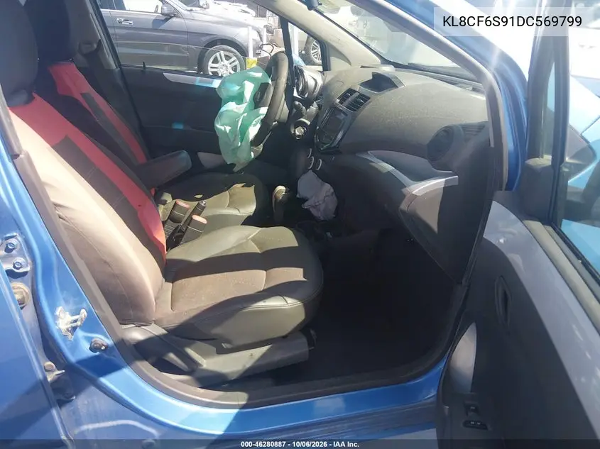 2013 CHEVROLET SPARK VIN KL8CF6S91DC569799 — фото 5