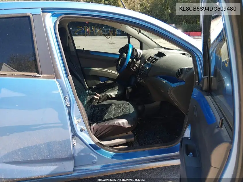 2013 CHEVROLET SPARK VIN KL8CB6S94DC509480 — фото 5