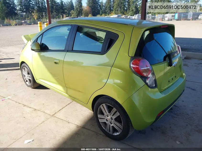 2013 CHEVROLET SPARK VIN KL8CD6S91DC500472 — фото 3
