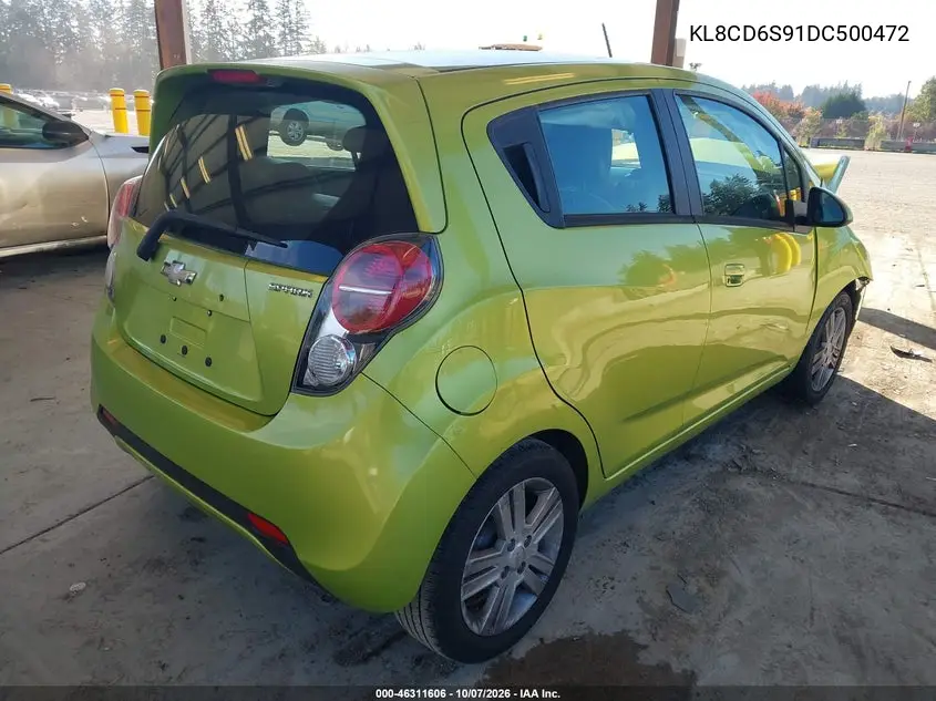 2013 CHEVROLET SPARK VIN KL8CD6S91DC500472 — фото 4