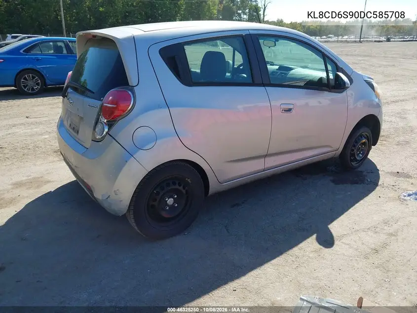 2013 CHEVROLET SPARK VIN KL8CD6S90DC585708 — фото 4