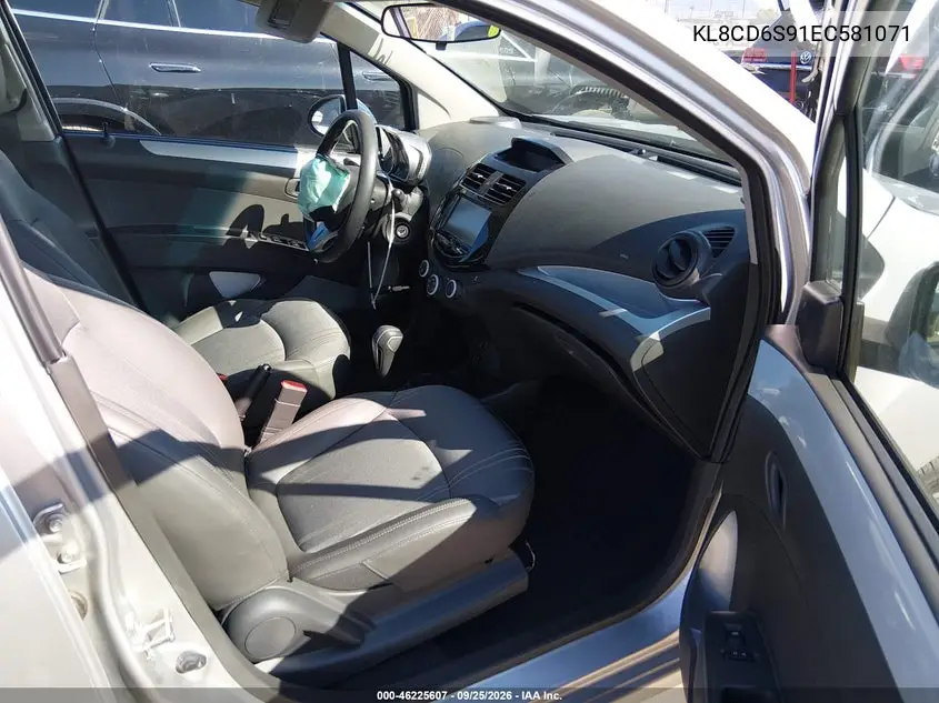2014 CHEVROLET SPARK VIN KL8CD6S91EC581071 — фото 5