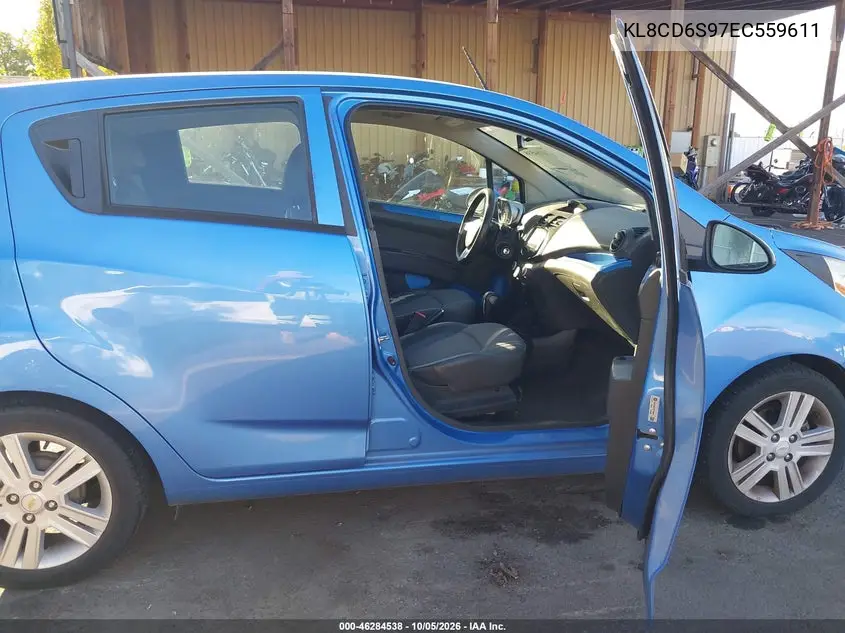 2014 CHEVROLET SPARK VIN KL8CD6S97EC559611 — фото 5