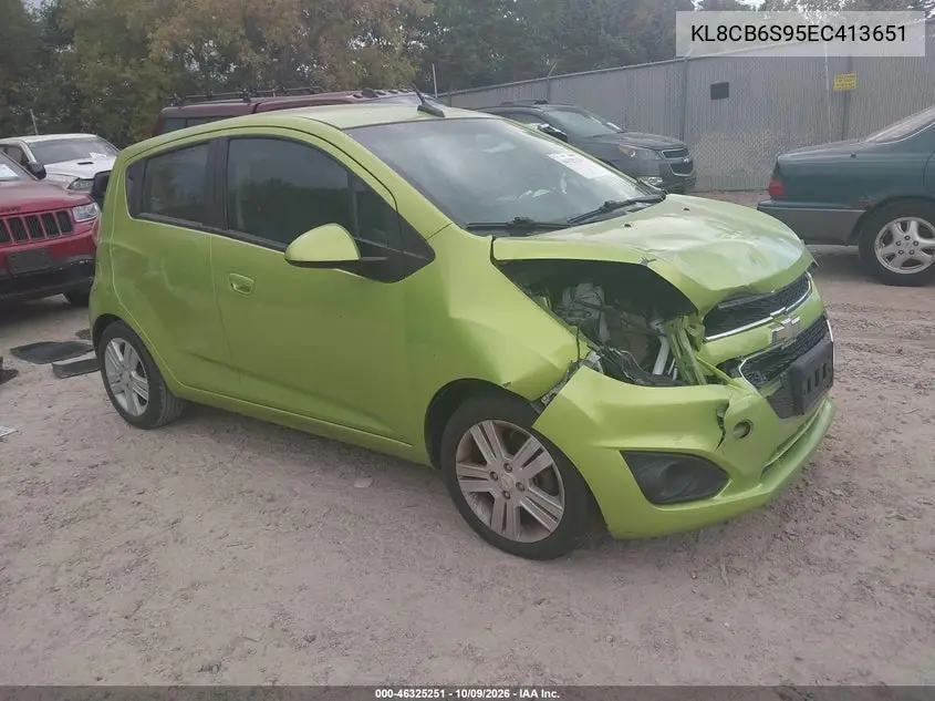 CHEVROLET SPARK 2014, VIN KL8CB6S95EC413651