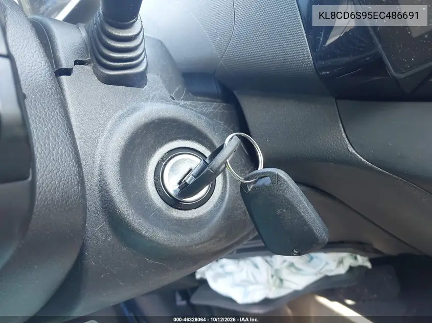 2014 CHEVROLET SPARK VIN KL8CD6S95EC486691 — фото 11