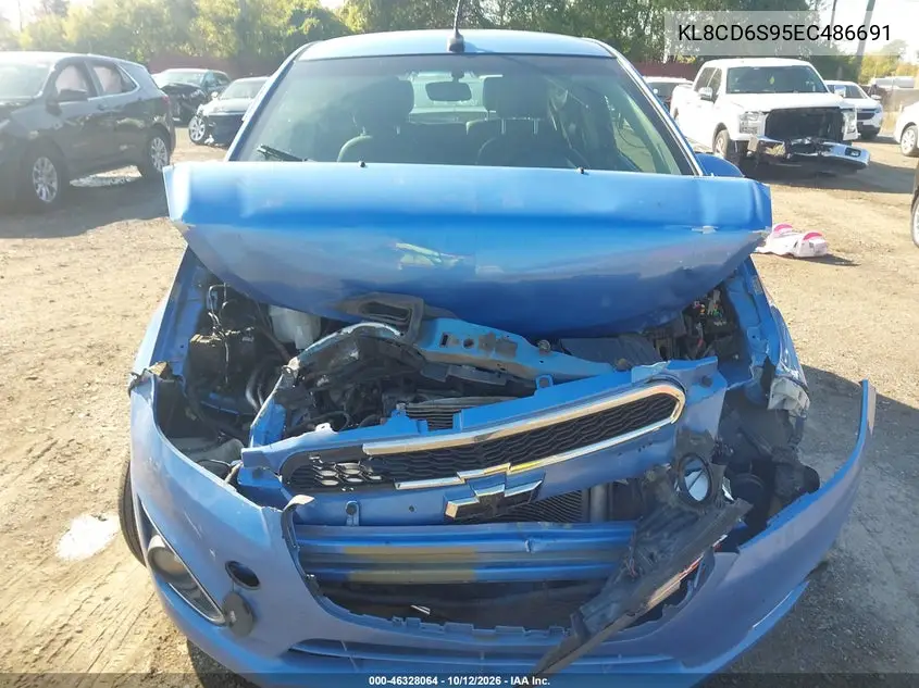 2014 CHEVROLET SPARK VIN KL8CD6S95EC486691 — фото 12