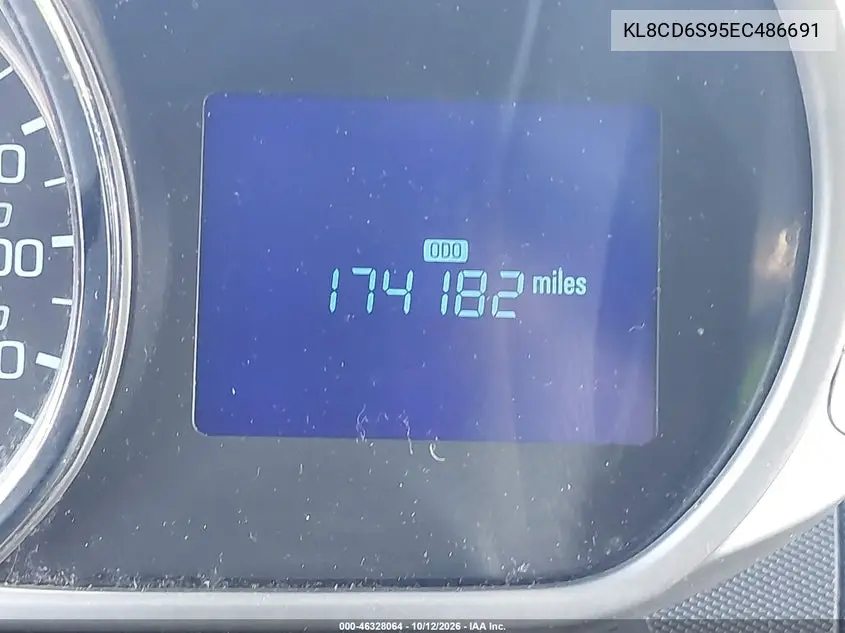 2014 CHEVROLET SPARK VIN KL8CD6S95EC486691 — фото 15