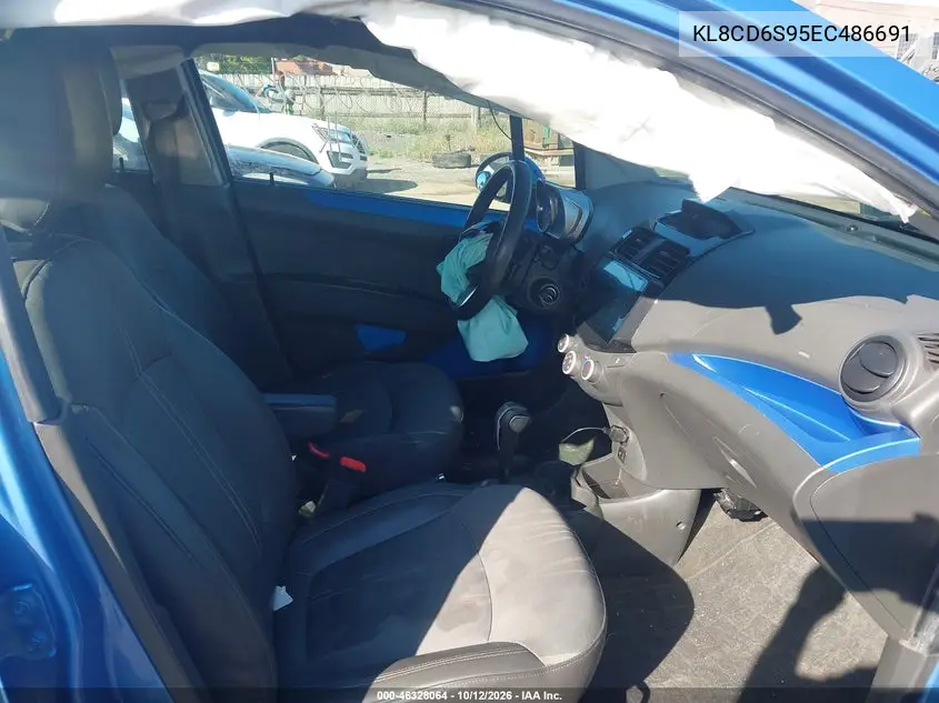 2014 CHEVROLET SPARK VIN KL8CD6S95EC486691 — фото 5