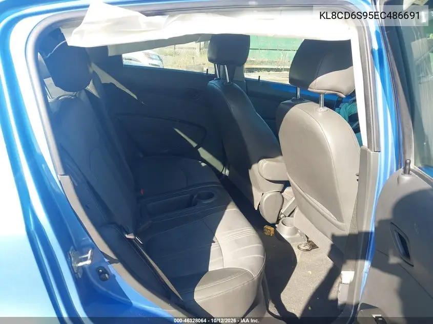 2014 CHEVROLET SPARK VIN KL8CD6S95EC486691 — фото 8