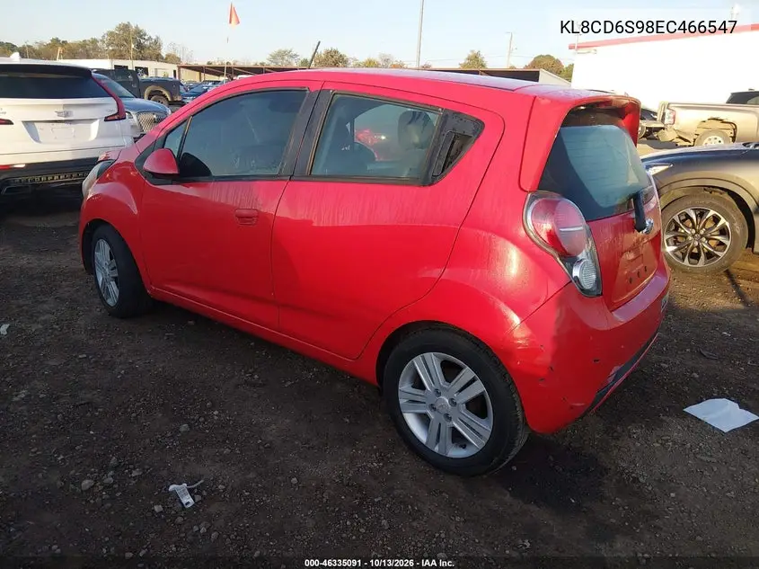 2014 CHEVROLET SPARK VIN KL8CD6S98EC466547 — фото 3