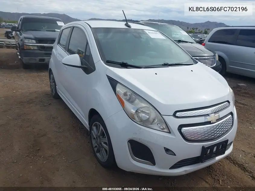 CHEVROLET SPARK 2015, VIN KL8CL6S06FC702196