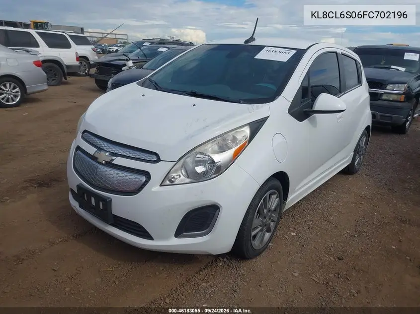 2015 CHEVROLET SPARK VIN KL8CL6S06FC702196 — фото 2