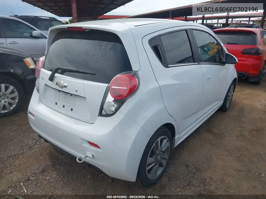 2015 CHEVROLET SPARK VIN KL8CL6S06FC702196 — фото 4