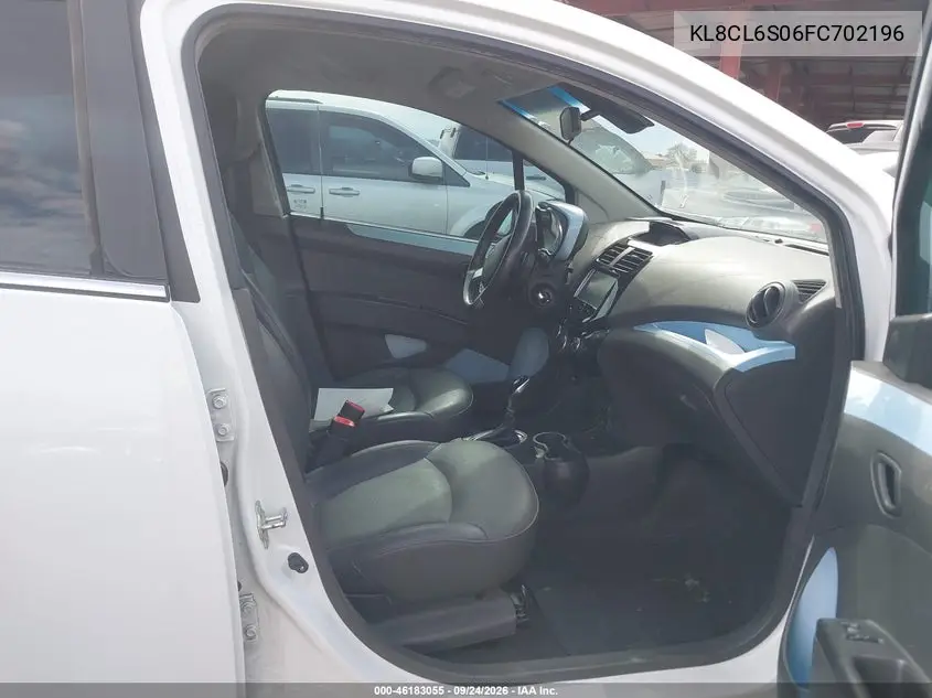 2015 CHEVROLET SPARK VIN KL8CL6S06FC702196 — фото 5