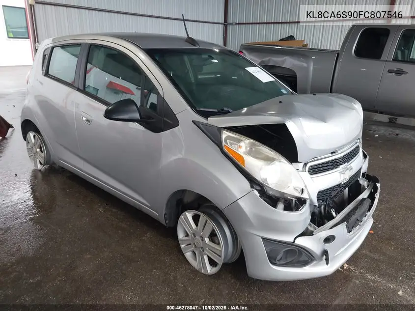 CHEVROLET SPARK 2015, VIN KL8CA6S90FC807546