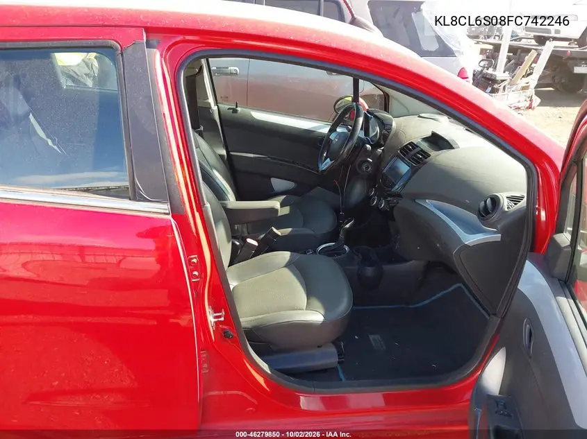 2015 CHEVROLET SPARK VIN KL8CL6S08FC742246 — фото 5