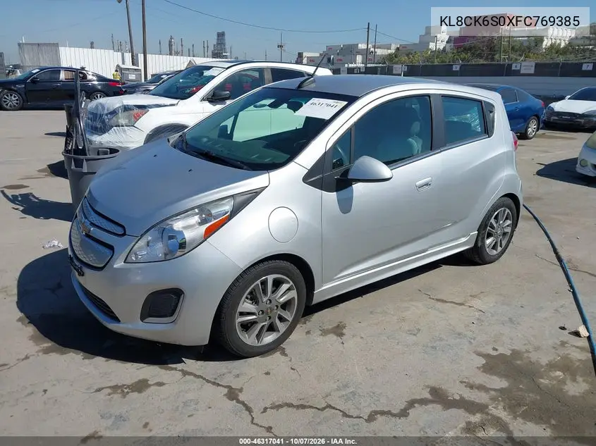 2015 CHEVROLET SPARK VIN KL8CK6S0XFC769385 — фото 2