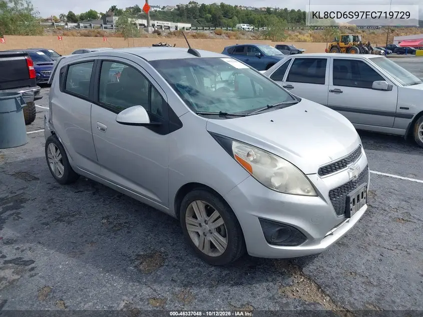 CHEVROLET SPARK 2015, VIN KL8CD6S97FC719729