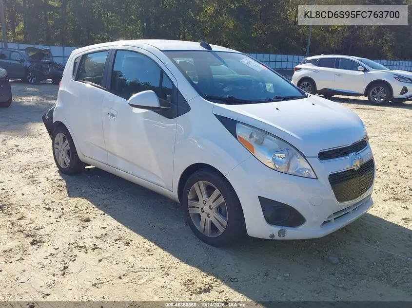 CHEVROLET SPARK 2015, VIN KL8CD6S95FC763700