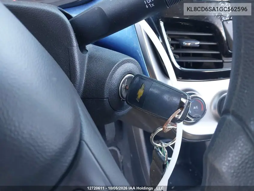 2016 CHEVROLET SPARK VIN KL8CD6SA1GC562596 — фото 11