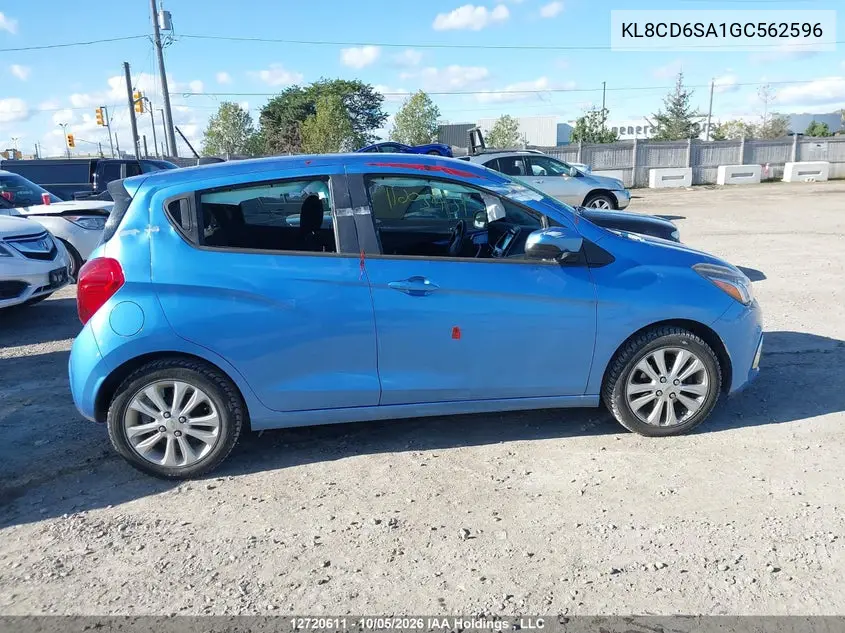 2016 CHEVROLET SPARK VIN KL8CD6SA1GC562596 — фото 13