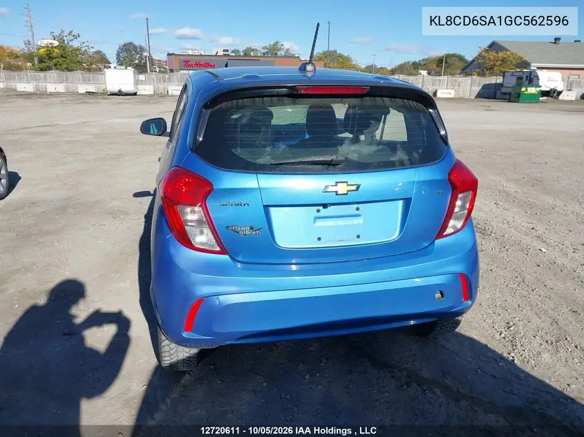 2016 CHEVROLET SPARK VIN KL8CD6SA1GC562596 — фото 16