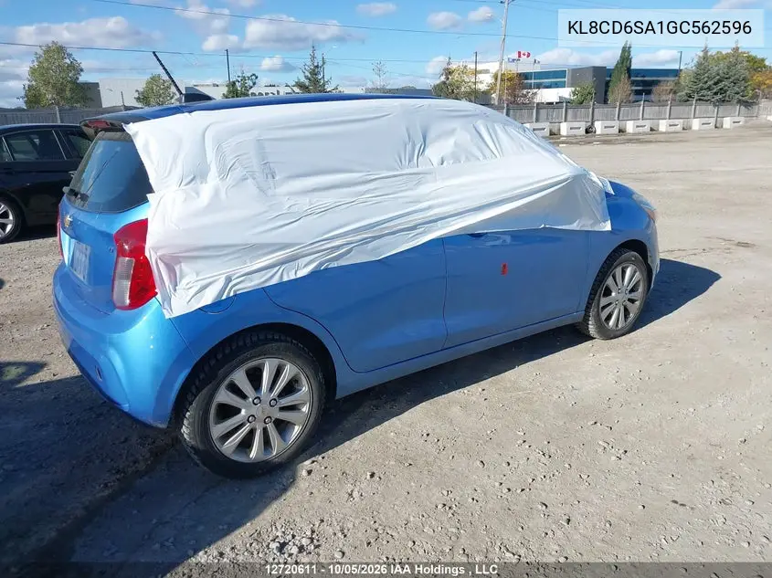2016 CHEVROLET SPARK VIN KL8CD6SA1GC562596 — фото 18