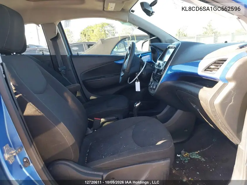 2016 CHEVROLET SPARK VIN KL8CD6SA1GC562596 — фото 5