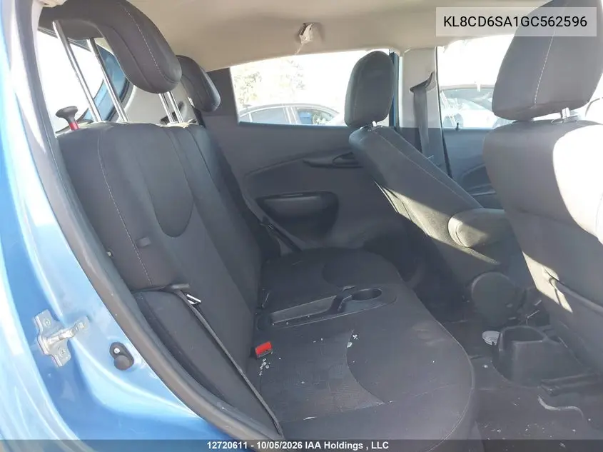 2016 CHEVROLET SPARK VIN KL8CD6SA1GC562596 — фото 8