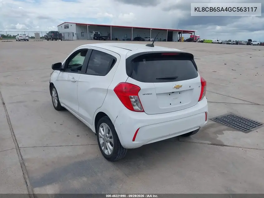2016 CHEVROLET SPARK VIN KL8CB6SA4GC563117 — фото 3