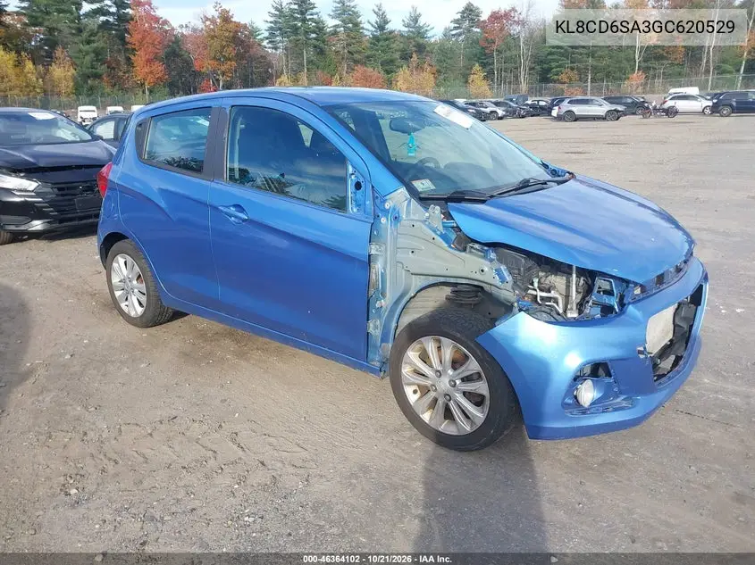 CHEVROLET SPARK 2016, VIN KL8CD6SA3GC620529