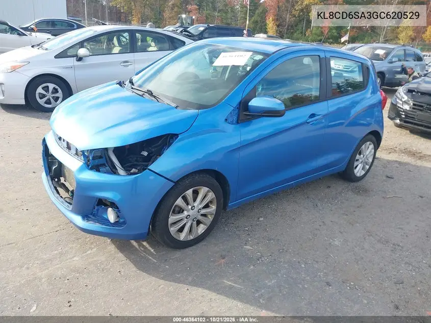 2016 CHEVROLET SPARK VIN KL8CD6SA3GC620529 — фото 2