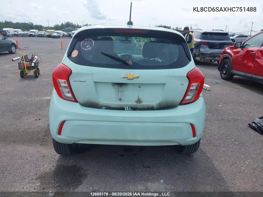 2017 CHEVROLET SPARK VIN KL8CD6SAXHC751488 — фото 16