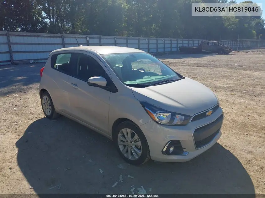 CHEVROLET SPARK 2017, VIN KL8CD6SA1HC819046
