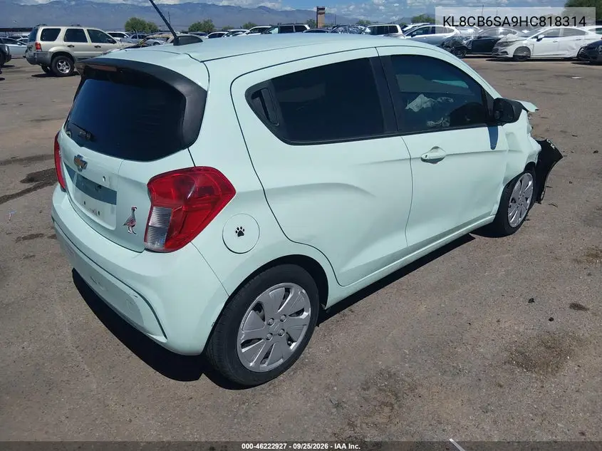 2017 CHEVROLET SPARK VIN KL8CB6SA9HC818314 — фото 4