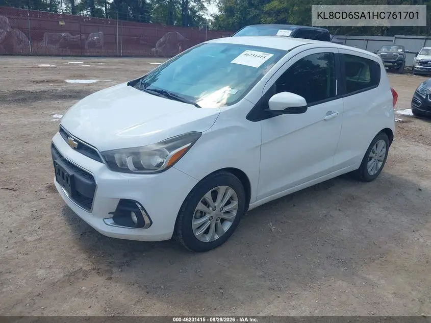 2017 CHEVROLET SPARK VIN KL8CD6SA1HC761701 — фото 2