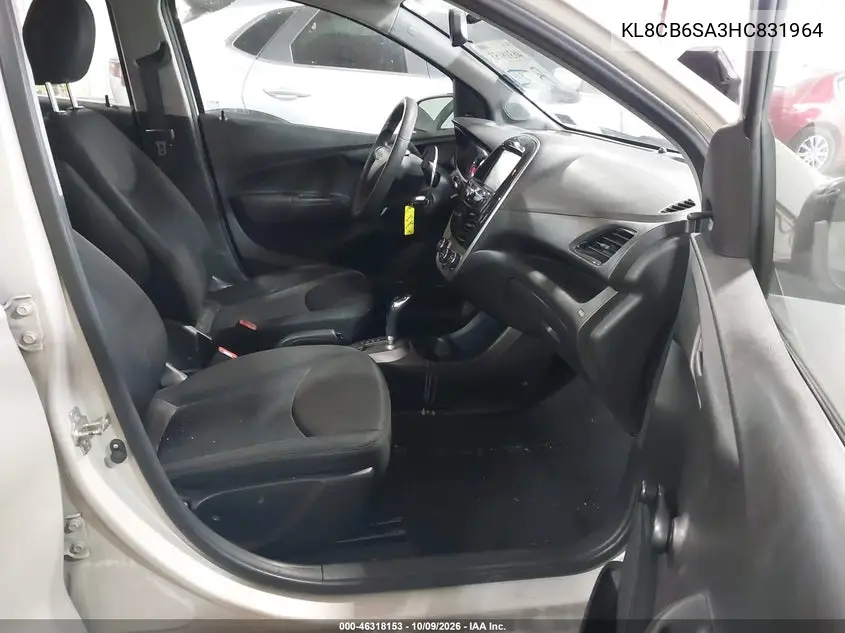 2017 CHEVROLET SPARK VIN KL8CB6SA3HC831964 — фото 5