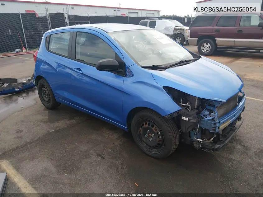 CHEVROLET SPARK 2017, VIN KL8CB6SA5HC756054