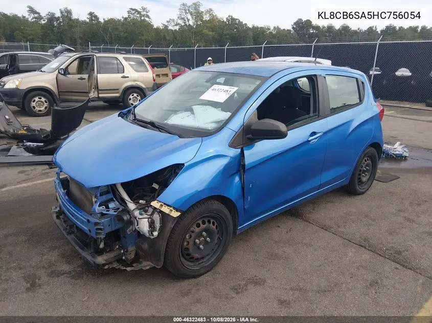 2017 CHEVROLET SPARK VIN KL8CB6SA5HC756054 — фото 2