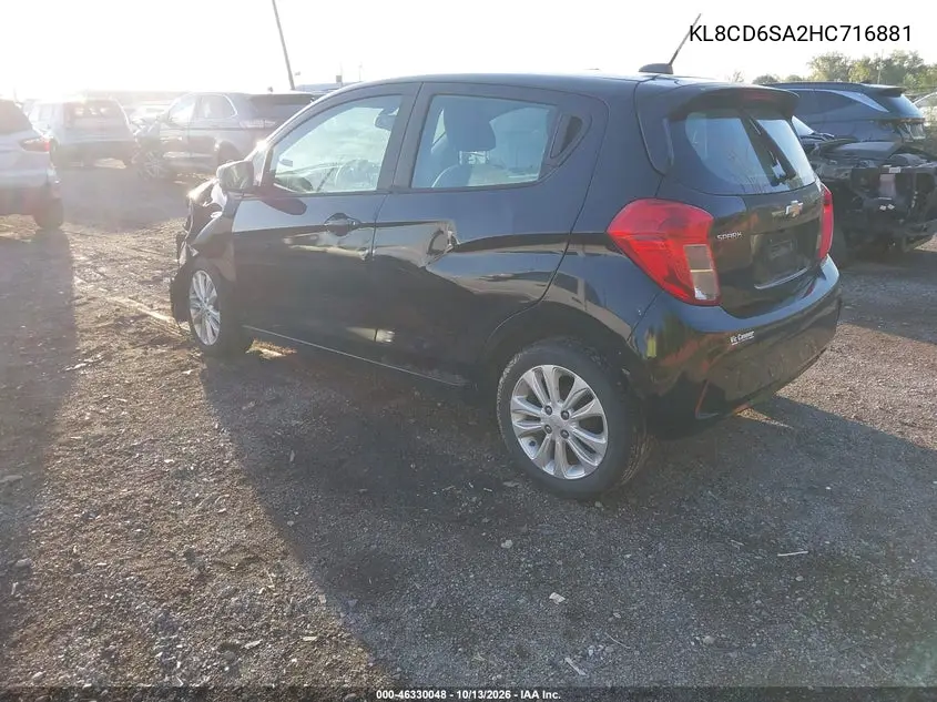 2017 CHEVROLET SPARK VIN KL8CD6SA2HC716881 — фото 3