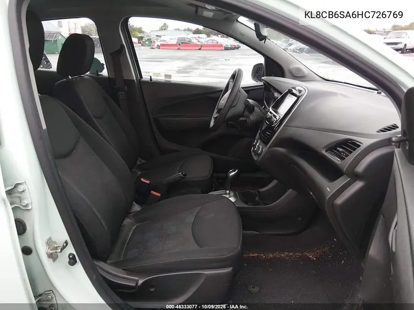 2017 CHEVROLET SPARK VIN KL8CB6SA6HC726769 — фото 5