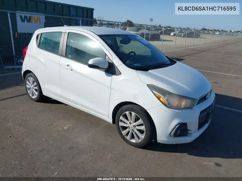 CHEVROLET SPARK 2017, VIN KL8CD6SA1HC716595