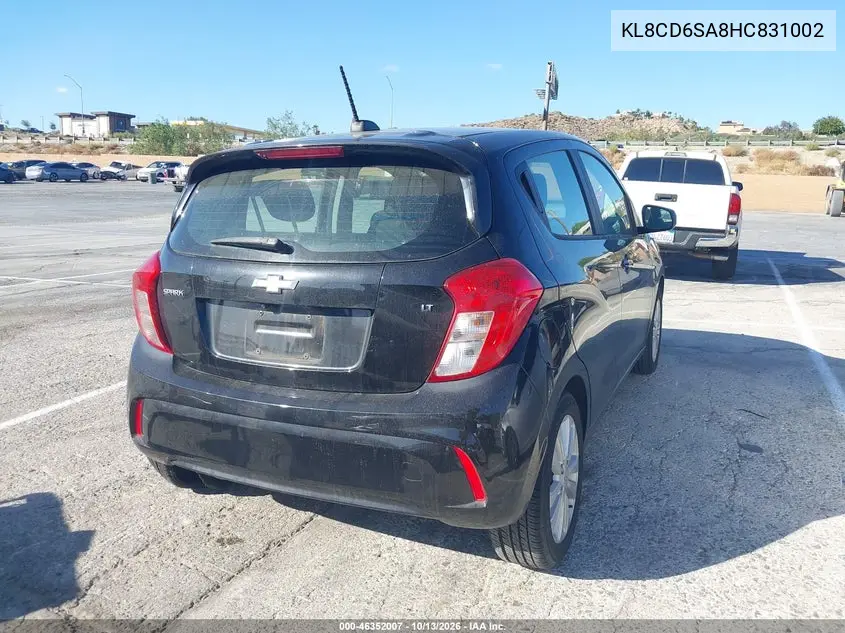 2017 CHEVROLET SPARK VIN KL8CD6SA8HC831002 — фото 4