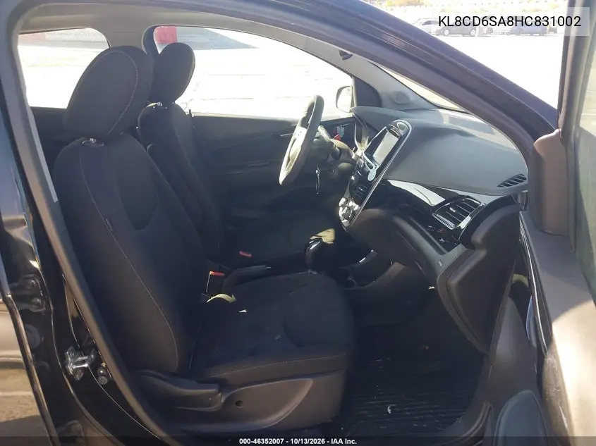2017 CHEVROLET SPARK VIN KL8CD6SA8HC831002 — фото 5