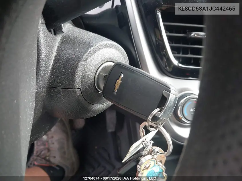 2018 CHEVROLET SPARK VIN KL8CD6SA1JC442465 — фото 11
