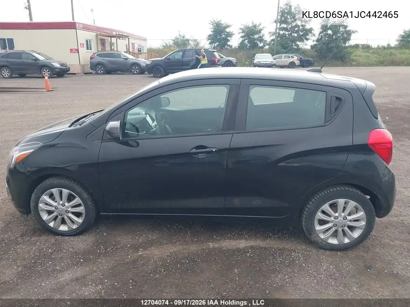 2018 CHEVROLET SPARK VIN KL8CD6SA1JC442465 — фото 14