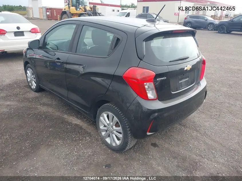 2018 CHEVROLET SPARK VIN KL8CD6SA1JC442465 — фото 3
